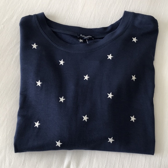 Splendid Star Embroidered long sleeve Sweatshirt - Picture 13 of 13